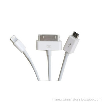 3 in 1 USB Cable for iPhone 4 /5 Samsung